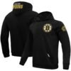 Boston Bruins Pro Standard Classic Pullover Hoodie - Black