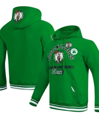 Boston Celtics Pro Standard Area Code Pullover Hoodie - Kelly Green