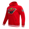 Minnesota Wild Pro Standard Retro Classic Fleece Pullover Hoodie - Red