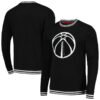 Washington Wizards Stadium Essentials Club Level Pullover Sweatshirt - Black