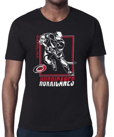 Carolina Hurricanes Starter Player Grid T-Shirt - Black