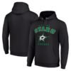 Dallas Stars Starter  Logo Pullover Hoodie - Black