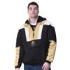 Vegas Golden Knights Starter Charger Half-Zip Pullover Hooded Jacket - Black