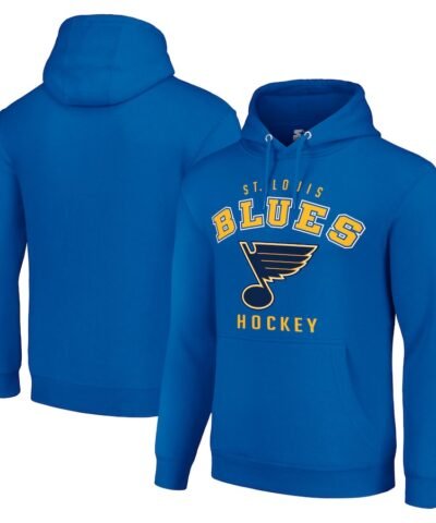 St. Louis Blues Starter  Logo Pullover Hoodie - Royal
