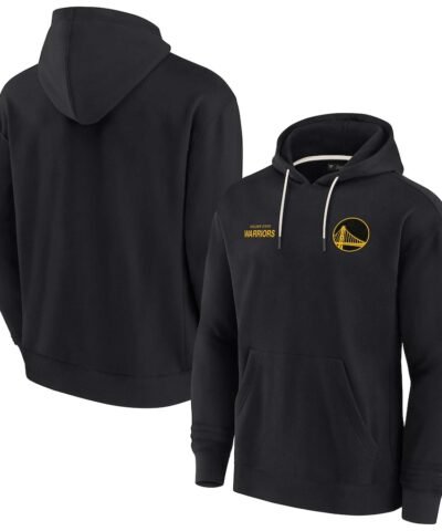 Golden State Warriors Fanatics Unisex Elements Super Soft Fleece Pullover Hoodie - Black