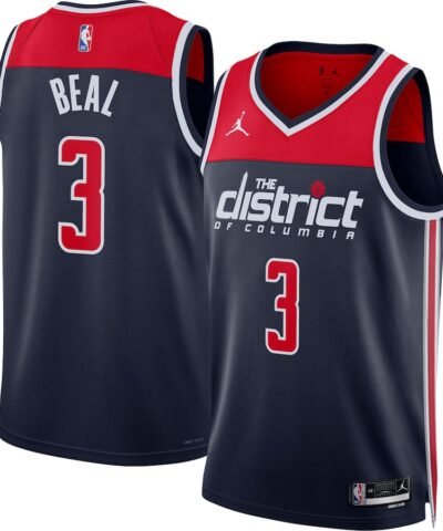 Bradley Beal Washington Wizards Jordan Brand Unisex Swingman Jersey - Statement Edition - Navy