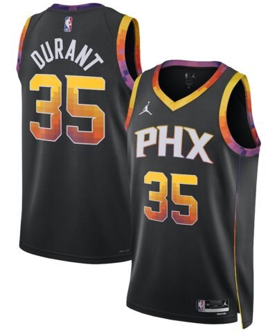 Kevin Durant Phoenix Suns Jordan Brand Unisex Swingman Player Jersey - Statement Edition - Black