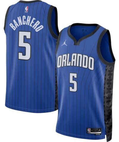 Paolo Banchero Orlando Magic Jordan Brand Unisex Swingman Jersey - Statement Edition - Blue