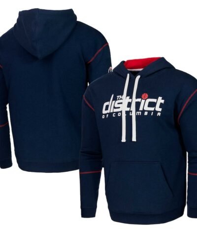 Washington Wizards Stadium Essentials Monument Pullover Hoodie - Navy