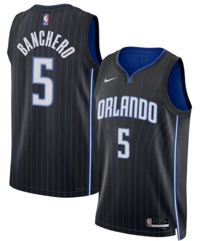 Paolo Banchero Orlando Magic Nike Unisex 2022 NBA Draft First Round Pick Swingman Jersey - Icon Edition - Black