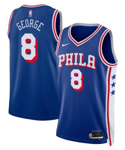 Paul George Philadelphia 76ers Nike Unisex 2024 Offseason Addition Nike Swingman Jersey - Royal