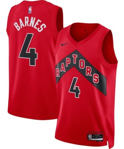Scottie Barnes Toronto Raptors Nike Unisex Swingman Jersey - Icon Edition - Red