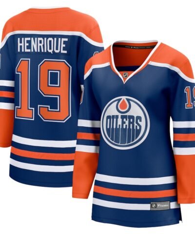 Adam Henrique Edmonton Oilers Fanatics Women's Home Breakaway Player Jersey - Royal