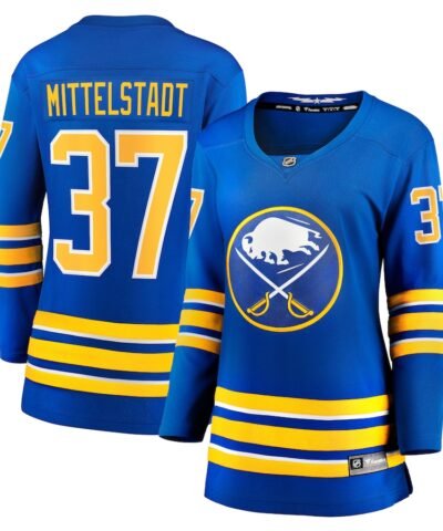 Casey Mittelstadt Buffalo Sabres Fanatics Women's Home Breakaway Player Jersey - Royal