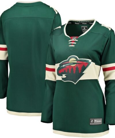 Minnesota Wild Fanatics Women's Breakaway Home Jersey - Green