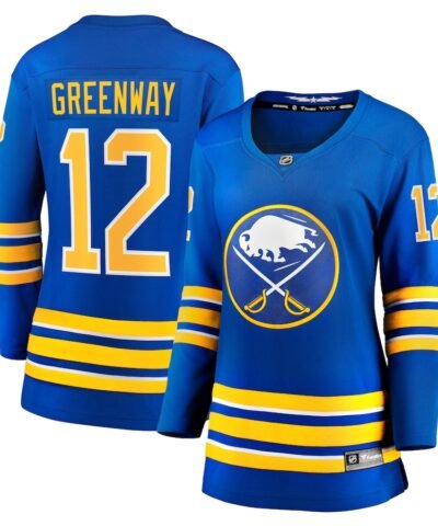 Jordan Greenway Buffalo Sabres Women's Fanatics Home Breakaway Jersey - Royal