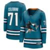 Macklin Celebrini San Jose Sharks Fanatics Women's  Home Breakaway Jersey – Teal