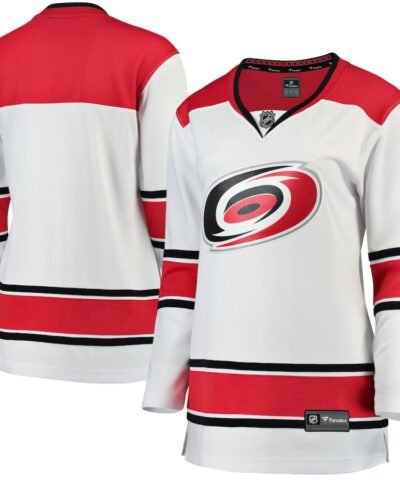 Carolina Hurricanes Fanatics Women's Away Breakaway Jersey - White