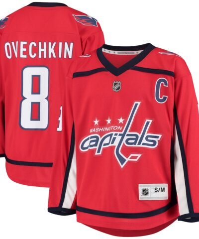 Alexander Ovechkin Washington Capitals Youth Home Replica Player Jersey - Red