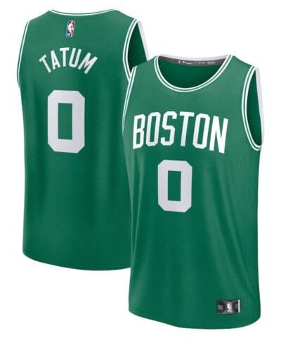 Jayson Tatum Boston Celtics Fanatics Youth Fast Break Replica Player Jersey - Icon Edition - Kelly Green