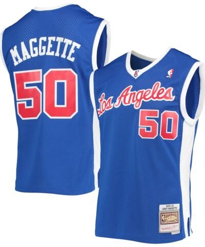 Corey Maggette LA Clippers Mitchell & Ness 2002/03 Hardwood Classics Swingman Jersey - Royal