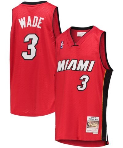 Dwyane Wade Miami Heat Mitchell & Ness Youth 2005/06 Hardwood Classics Swingman Jersey - Red