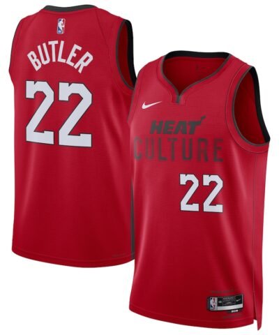 Jimmy Butler Miami Heat Nike Unisex 2024/25 Swingman Player Jersey - City Edition - Red