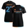 Maximiliano Moralez New York City FC adidas Women's 2024 24/7 Kit Replica Player Jersey - Black