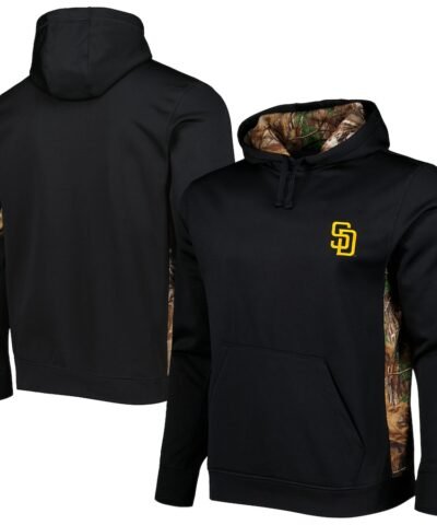 San Diego Padres Dunbrooke Ranger Pullover Hoodie - Black/Camo