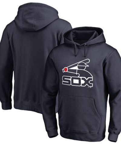 Chicago White Sox Cooperstown Collection Huntington Pullover Hoodie - Navy