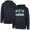 Seattle Mariners '47  Velocity Headline Pullover Hoodie - Navy