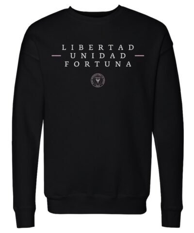 Inter Miami CF 500 Level Libertad Unidad Fortuna Pullover Sweatshirt - Black