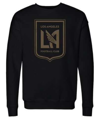 LAFC 500 Level Primary Logo Pullover Sweatshirt - Black