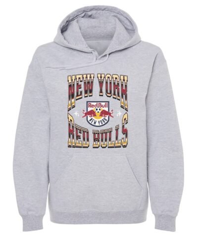New York Red Bulls 500 Level Pullover Hoodie - Gray