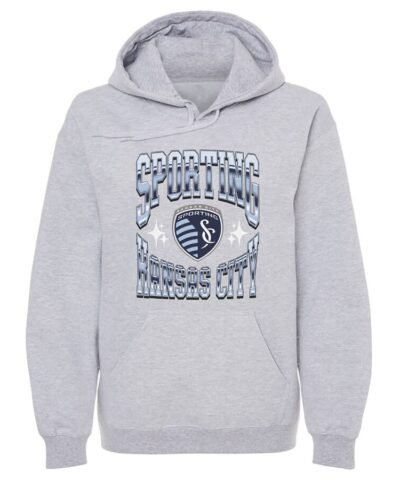 Sporting Kansas City 500 Level Pullover Hoodie - Gray
