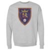 Real Salt Lake 500 Level Primary Logo Pullover Sweatshirt - Heather Gray