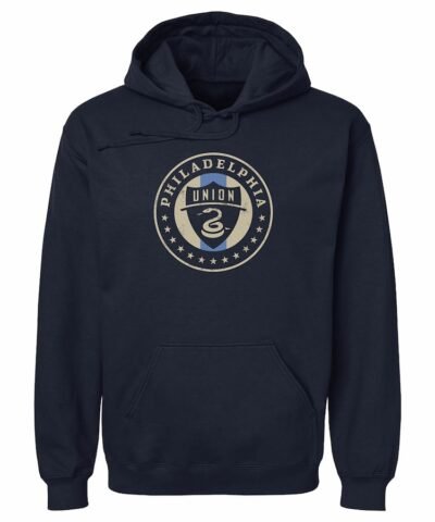 Philadelphia Union 500 Level Distressed Primary Logo Pullover Hoodie - Navy
