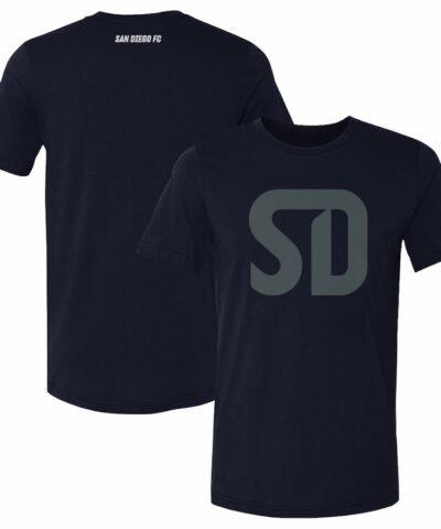 San Diego FC 500 Level Monogram T-Shirt - Navy