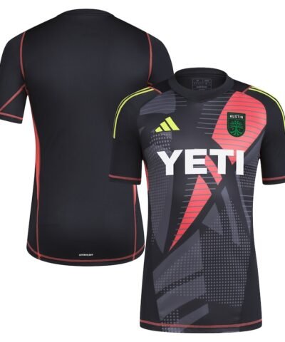 Austin FC adidas 2024 Goalkeeper Jersey - Black
