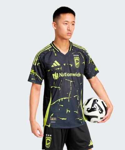 Columbus Crew adidas 2025 The Goosebumps Kit Authentic Jersey - Black