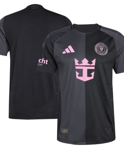 Inter Miami CF adidas 2025 The Fortitude Kit Authentic Jersey - Black