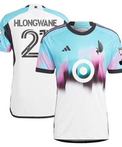 Bongokuhle Hlongwane Minnesota United FC adidas 2023 The Northern Lights Kit Authentic Jersey - White
