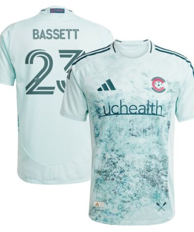 Cole Bassett Colorado Rapids adidas 2025 Headwaters Authentic Player Jersey - Green