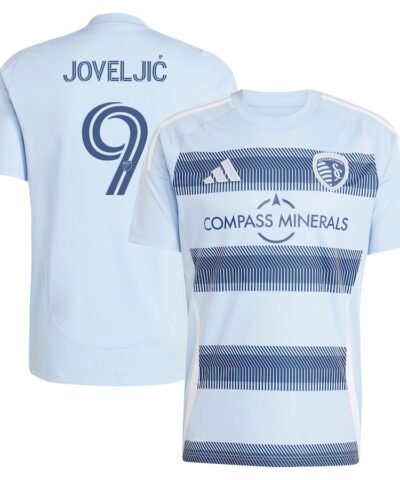 Dejan Joveljic Sporting Kansas City adidas 2025 One KC Replica Player Jersey - Light Blue