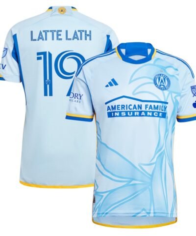 Emmanuel Latte Lath Atlanta United FC adidas 2024 The Resurgens Kit Authentic Player Jersey - Light Blue