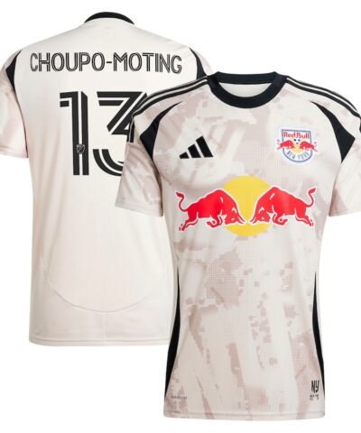Eric Maxim Choupo-Moting New York Red Bulls adidas 2025 Stone Kit Replica Player Jersey - Tan