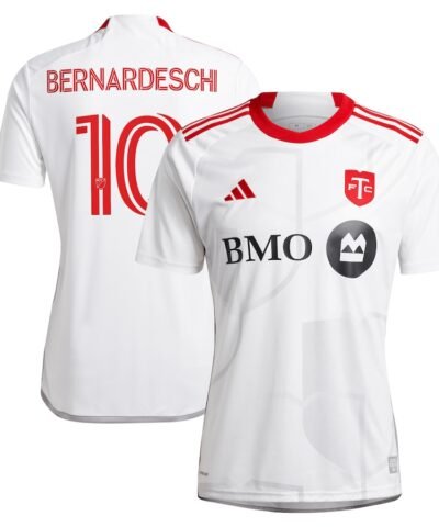 Federico Bernardeschi Toronto FC adidas 2024 GTA Kit Replica Player Jersey - White