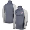 New England Revolution adidas Warm Raglan COLD.RDY Top - Gray