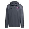 Orlando City SC adidas 2024 All-Weather Full-Zip Jacket - Gray