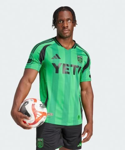 Austin FC adidas 2025 The Heartbeat Kit Authentic Jersey - Green